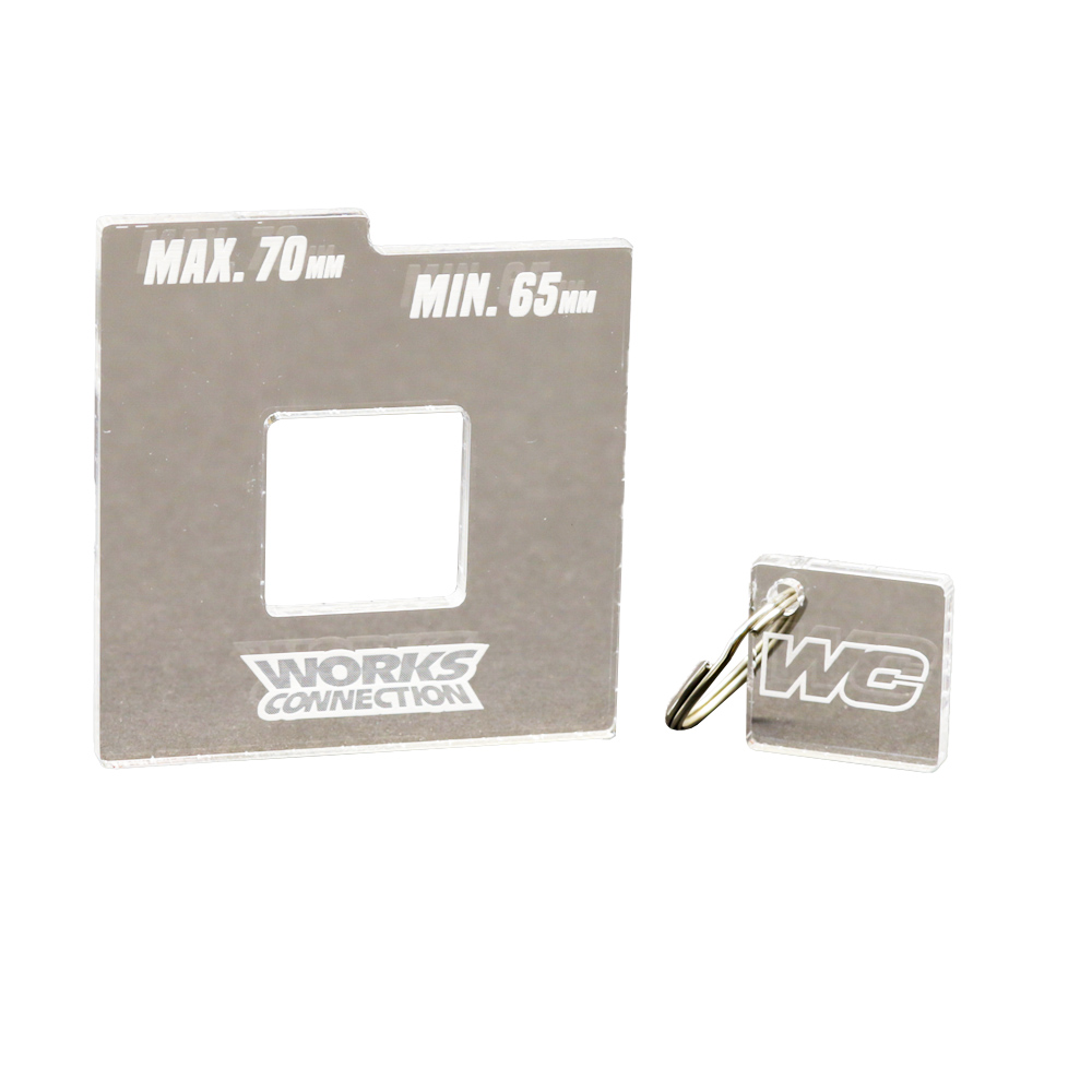 CHAIN TENSIONER GAUGE HONDA CRF250R 22-25, CRF450R 21-25 65MM-70MM